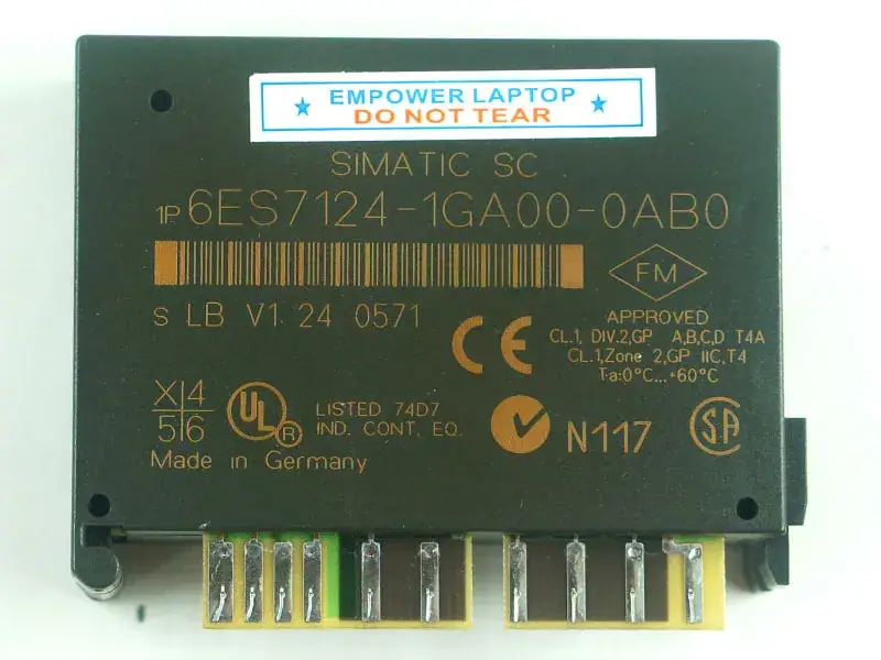 Модуль ПЛК Siemens 6ES7124-1GA00-0AB0